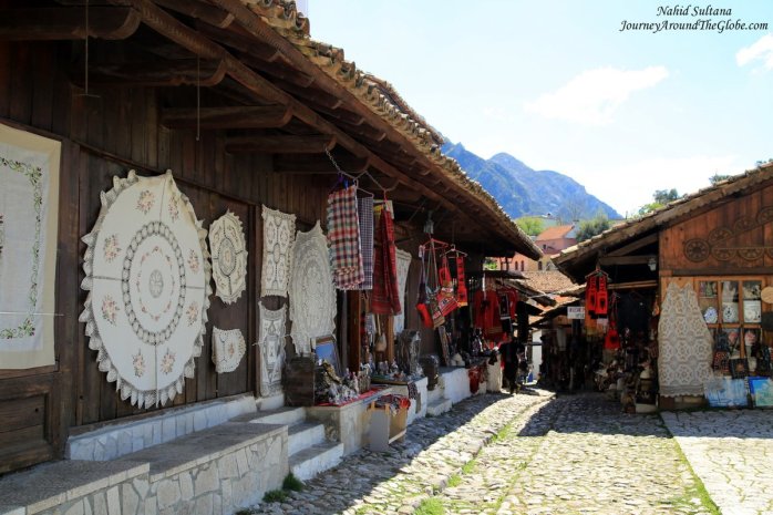 Old market of Kruja, Albania