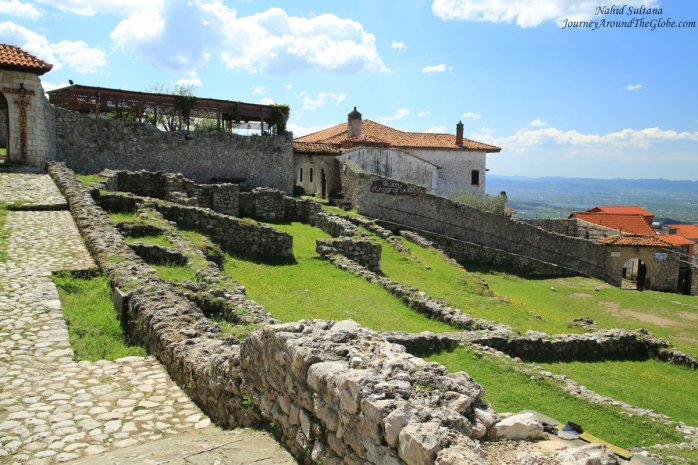 Some more ruins of Kruja Castle in Albania