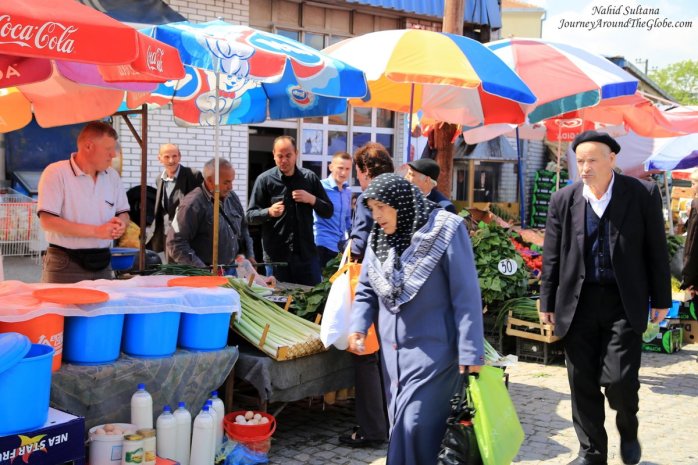 Old bazaar in Pristina, Kosovo
