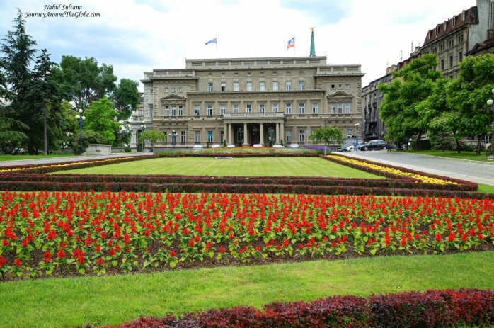 The Old Royal Palace, now Belgrade Town Hall in Serbia