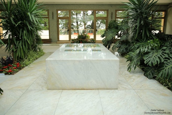 Mausoleum of Marshall Tito in House of Flower in Belgrade, Serbia