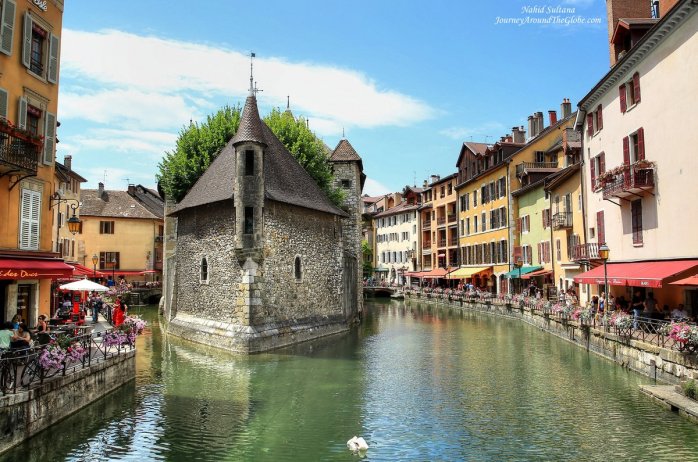 Palais de I'Ille in Annecy, France