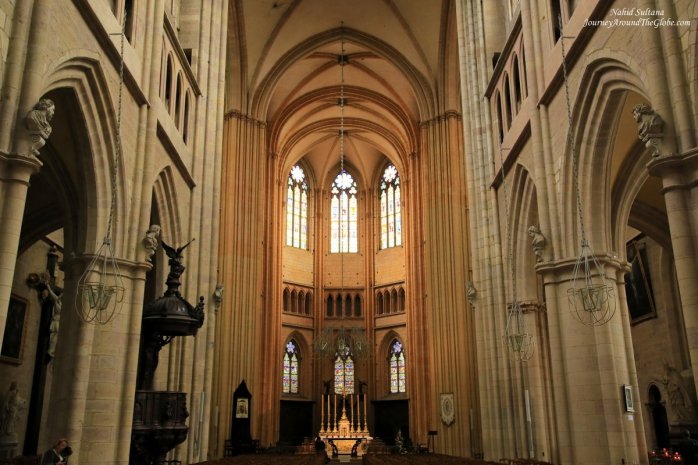 Cathedral Saint-Benigne - a 14th century Gothic cathedral in the heart of Dijon, France