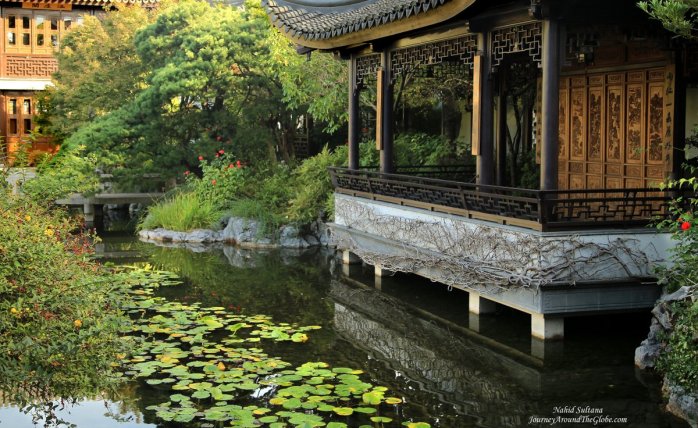 Lan Su Chinese Garden in Portland, Oregon