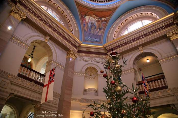 Inside British Columbia Provincial Parliament in Victoria, Canada