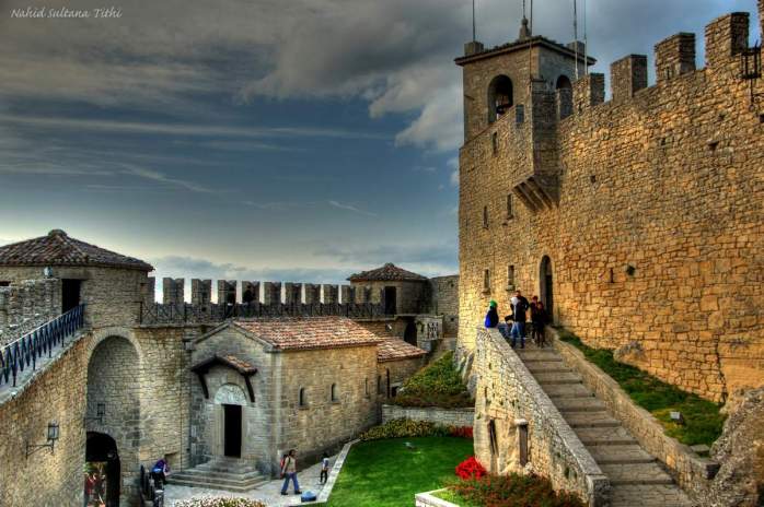 The 1st Tower of San Marino which dates back to the 13th century
