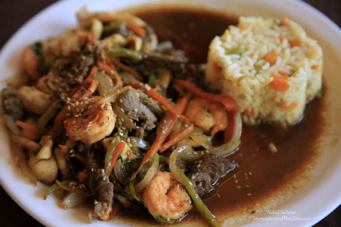 Lunch in Suchitoto, El Salvador