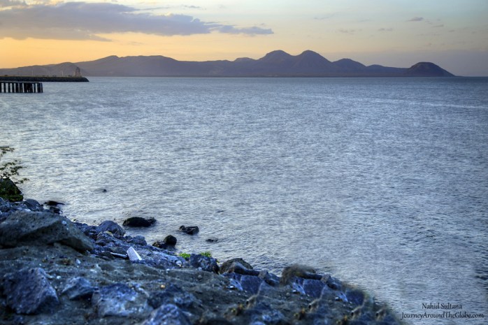 Lake Managua in Nicaragua
