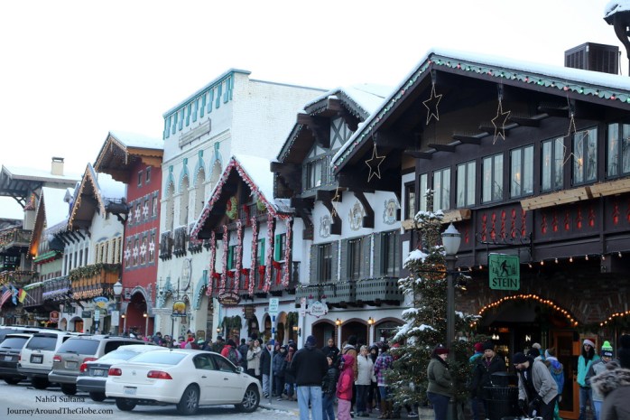 Bavarian style houses in Leavenworth, WA