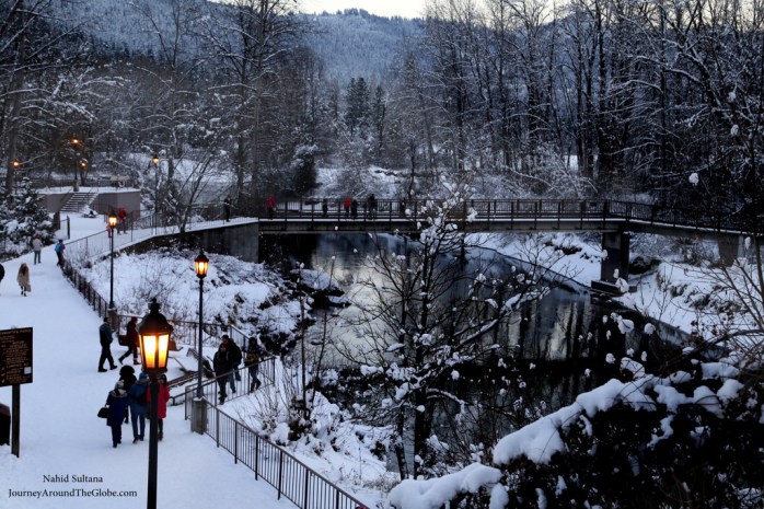Waterfront Park in Leavenworth, WA