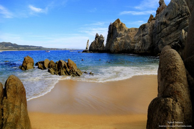 Lover's Beach or Playa del Amor in Cabo, Mexico