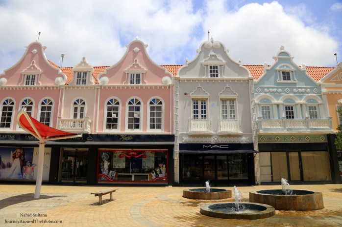 Plaza Daniel Leo in Oranjestad, Aruba